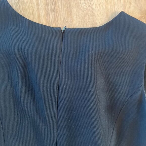 Garfield & Marks Black Sleeveless Sheath Dress Size 12 - Picture 10 of 11